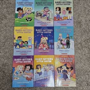 Baby-Sitters Little Sister graphic novels, adapted by Katy Farina